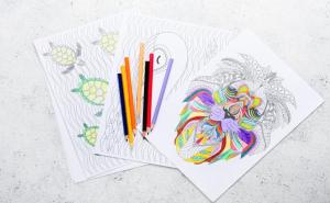 A Taste of Color: Using Coloring Pages to Explore Healthy Eating