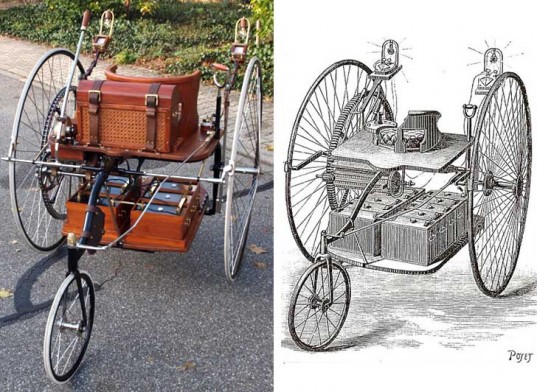 First Electric Tricycle 1881
