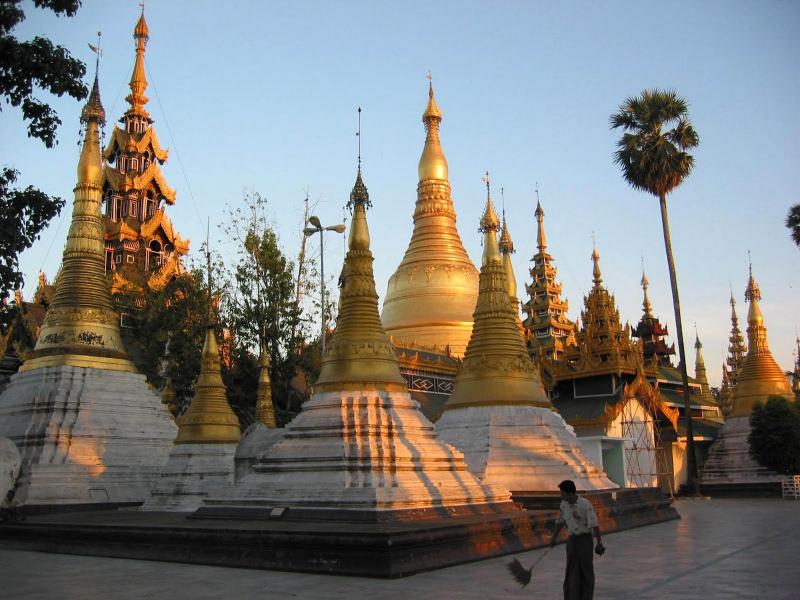Shwedagon Stupa, Myanmar